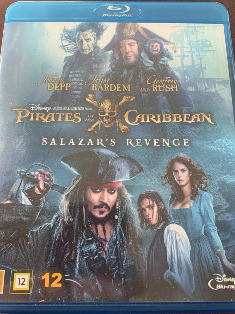 Pirates Of The Caribbean - Salazars Revenge. Blu-Ray. Blu-Ray Disc