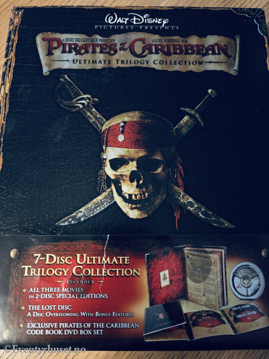 Pirates of the Caribbean – Ultimate Trilogy Collection. 2007. DVD samleboks