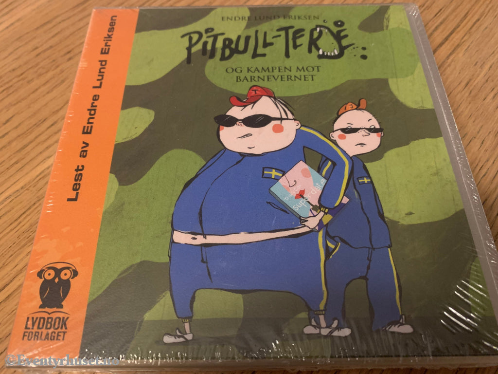 Pitbull Terje Og Kampen Mot Barnevernet. Lydbok På 4 X Cd. Ny I Plast!