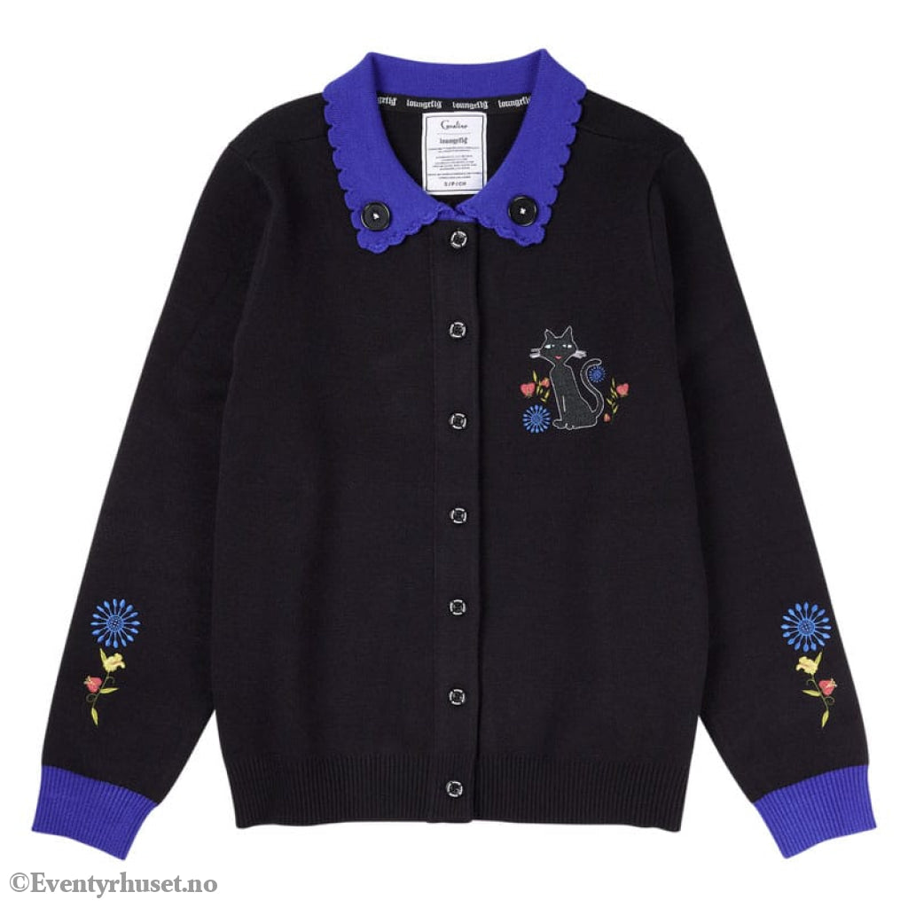 Pixar by Loungefly Cardigan Unisex Collared Cat Dragonfly Size XXL Fashion & Accessories