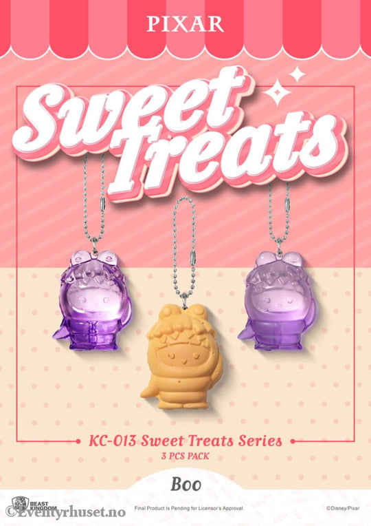 Pixar Sweet Treats Series Keychains 3-Pack 4 cm Collectibles