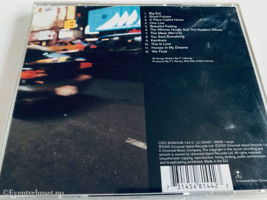 PJ Harvey 2000. Stories From The City, Stories From The Sea. CD singel