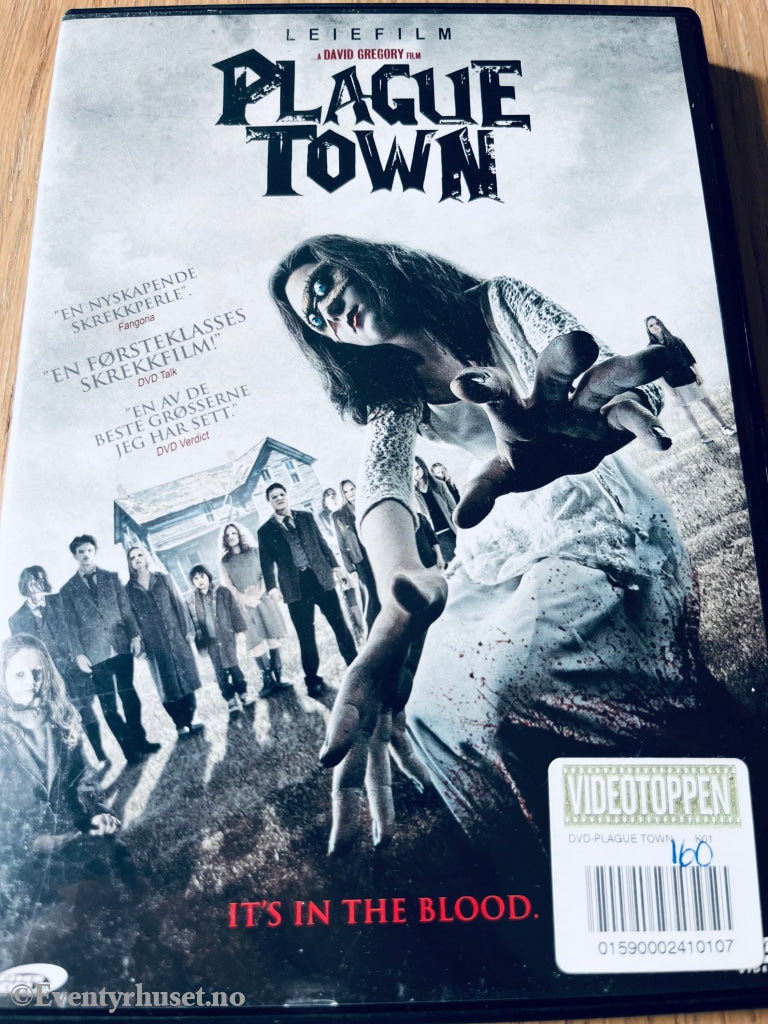 Plague Town. Dvd Leiefilm.