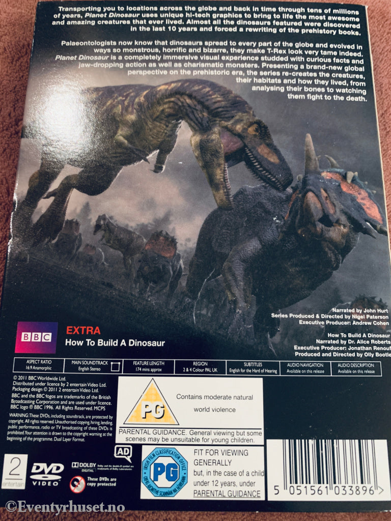 Planet Dinosaur. DVD samleboks.