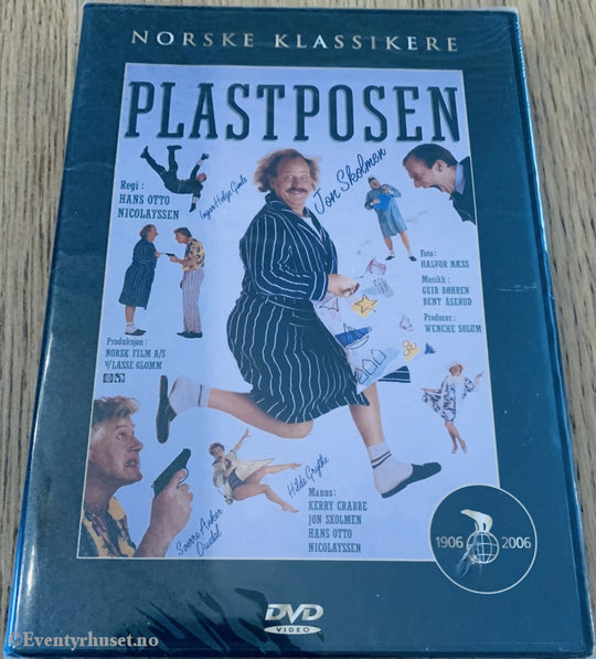 Plastposen (Norske Klassikere). 1986. Dvd. Ny I Plast! Dvd