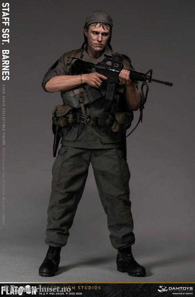 Platoon Action Figure 1/6 Staff Sergeant Barnes 30 cm Toys
