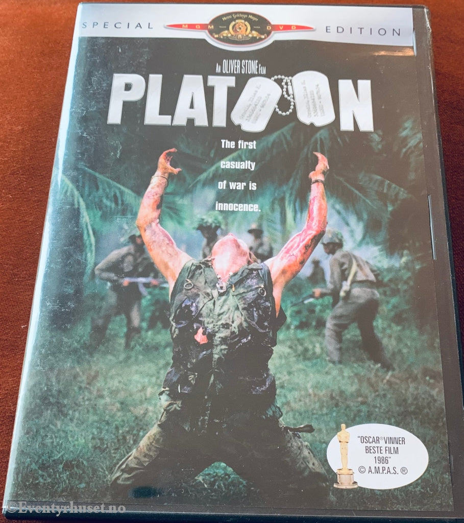 Platoon - Special Edition. 1986. Dvd. Dvd