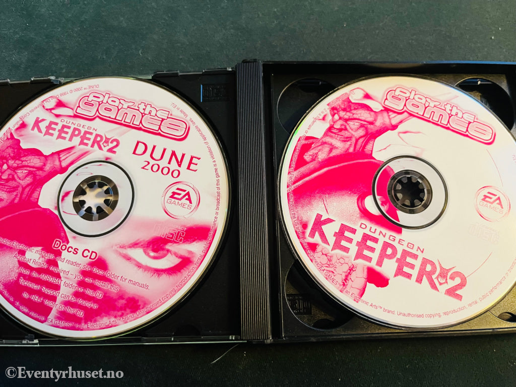 Play The Games. Dune 2000 / Dungeon Keeper. Pc Spill. Spill
