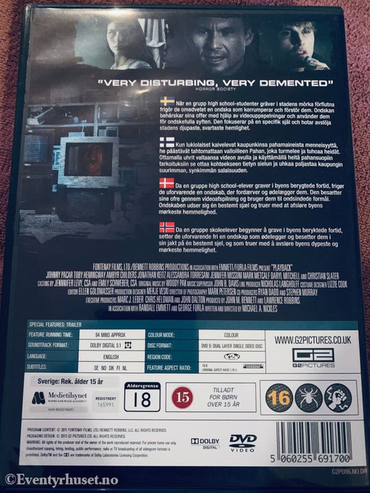 Playback. DVD.