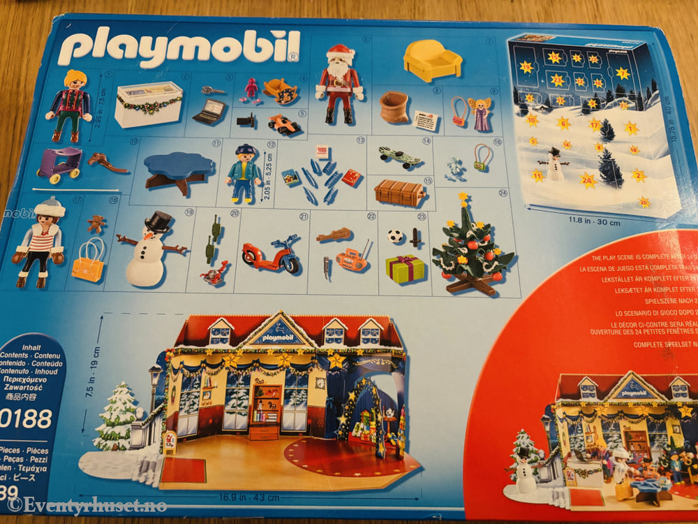Playmobil Advent Calendar – Jul i lekebutikken (70188)