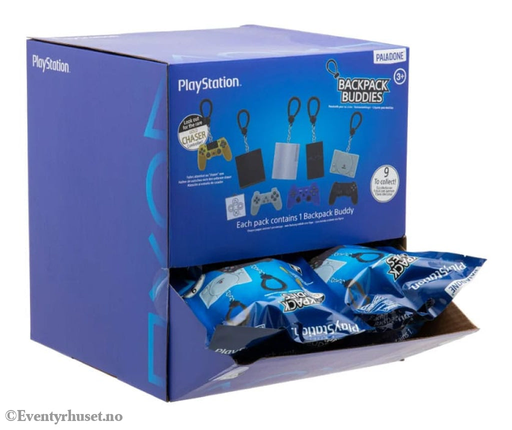 Playstation Backpack Buddies Mystery Bags Display (24) Fashion & Accessories