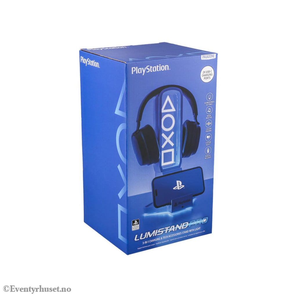 Playstation Desk Headphone Stand with Light 30 cm Home & Gifts