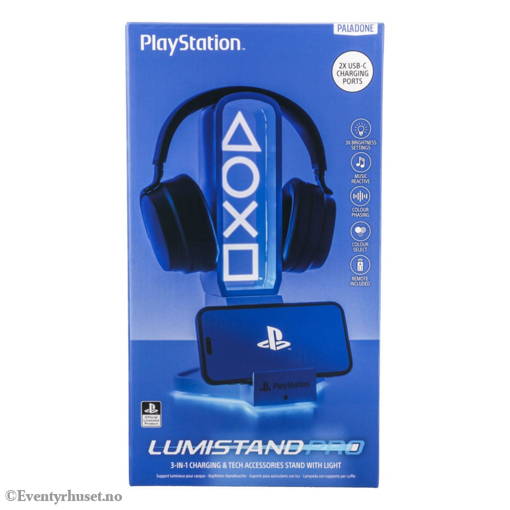Playstation Desk Headphone Stand with Light 30 cm Home & Gifts