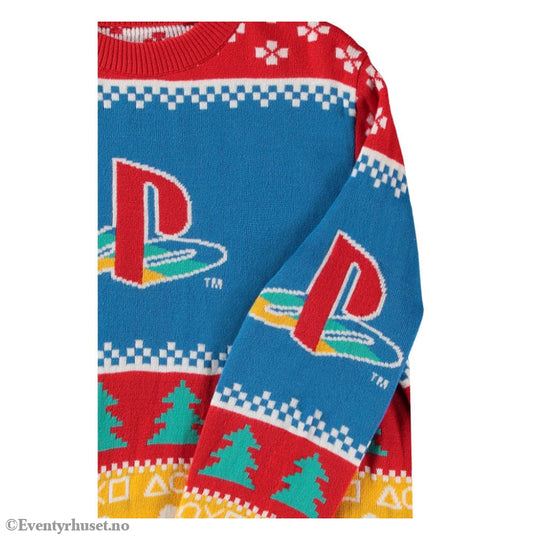 PlayStation Julegenser (Christmas Jumper). Størrelse Large. Ny! Klær