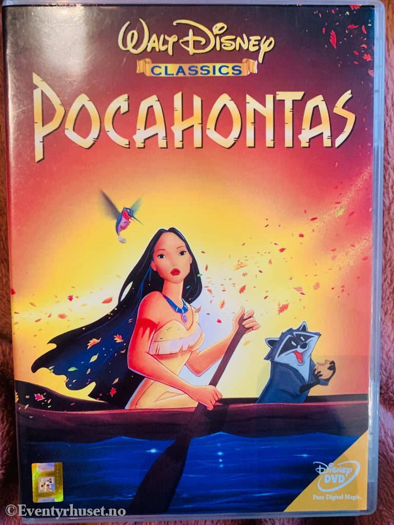 Pocahontas (1995). DVD.