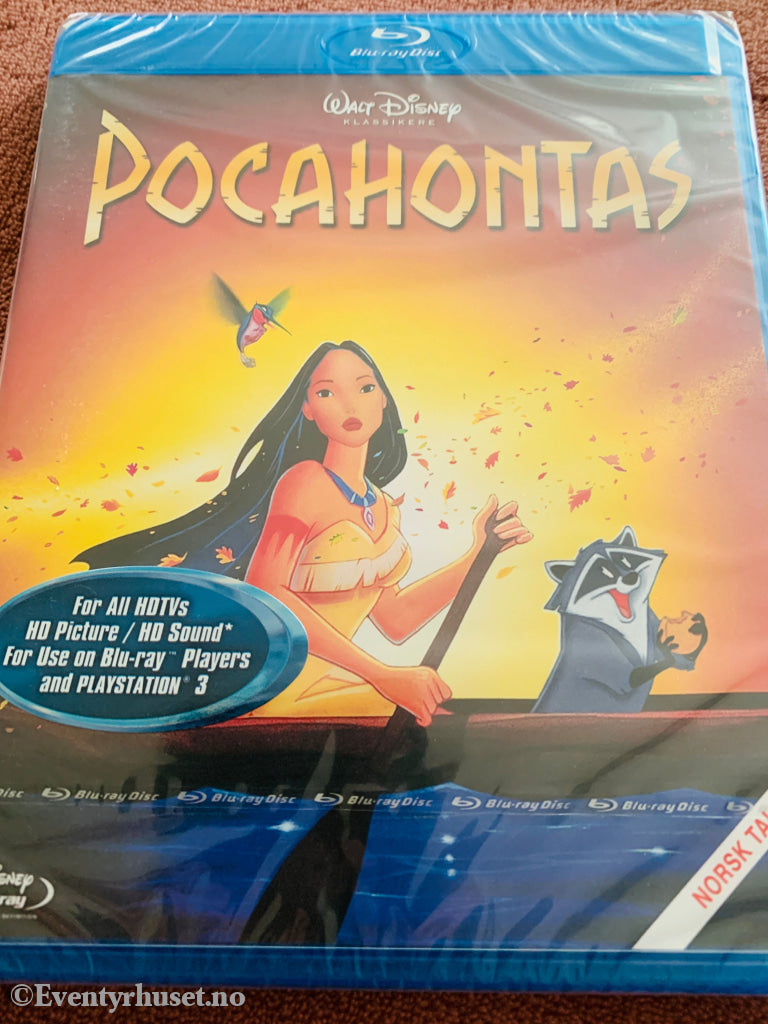 Pocahontas. Blu-ray. Ny i plast!