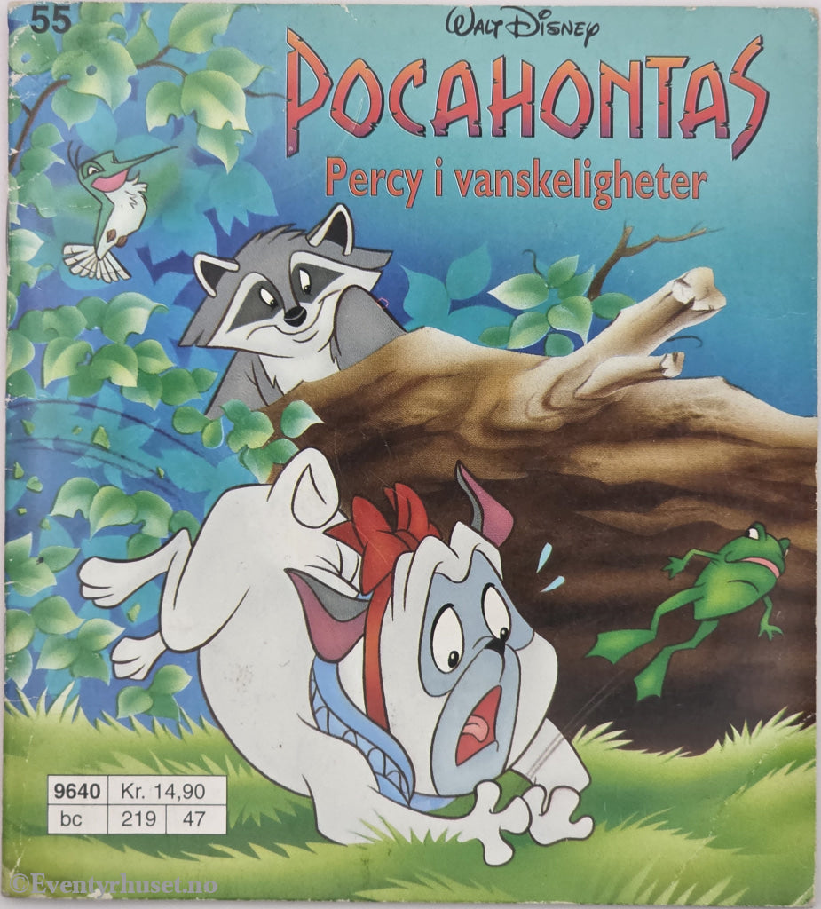 Pocahontas – Percy i vanskeligheter. Pocketbok.