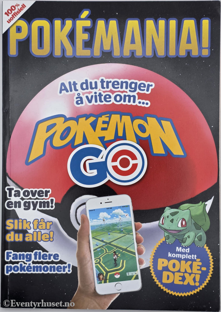 Pokémania! Pokémon GO . Aktivitetshefte.