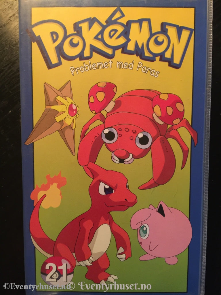 Pokémon 21. Problemet Med Paras. Vhs. Vhs