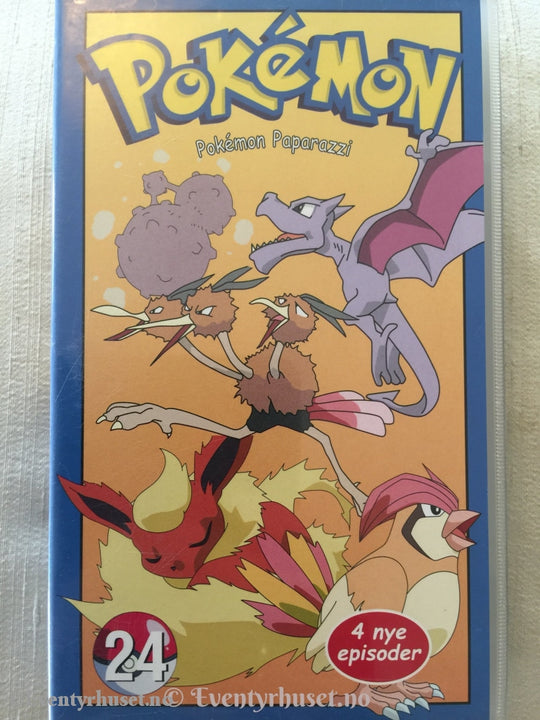 Pokémon 24. Paparazzi. Vhs. Vhs