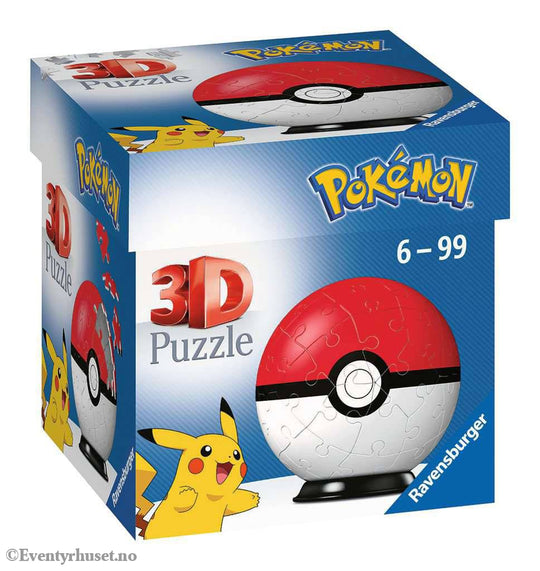 Pokémon 3D Puzzle Pokéballs: Classic (55 pieces) Games