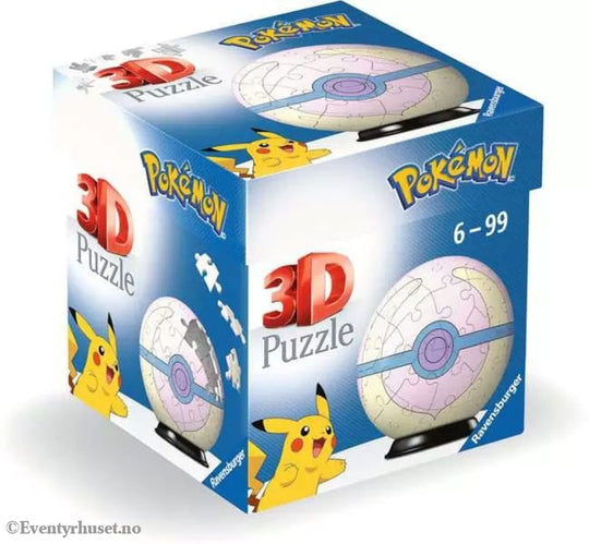 Pokémon 3D Puzzle Pokéballs: Heal Ball (55 pieces) Games