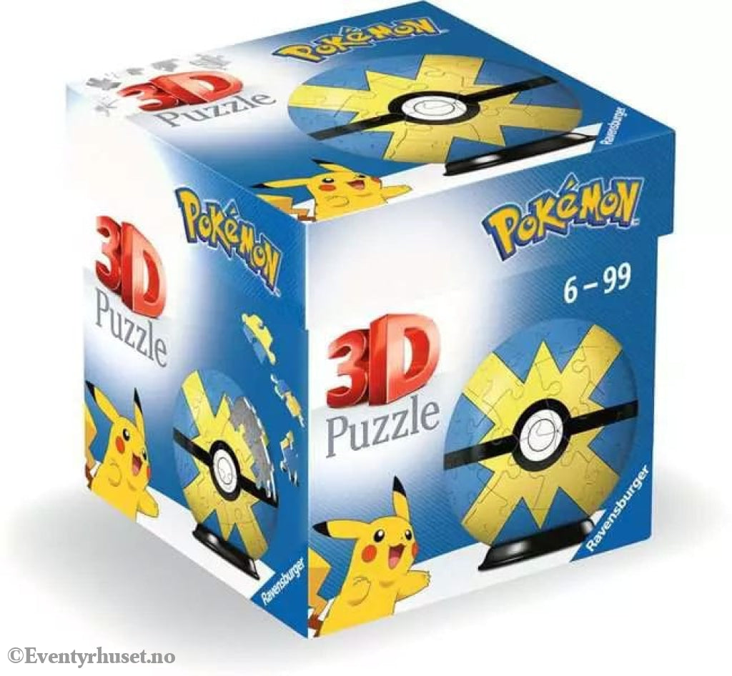 Pokémon 3D Puzzle Pokéballs: Quick Ball (55 pieces) Games