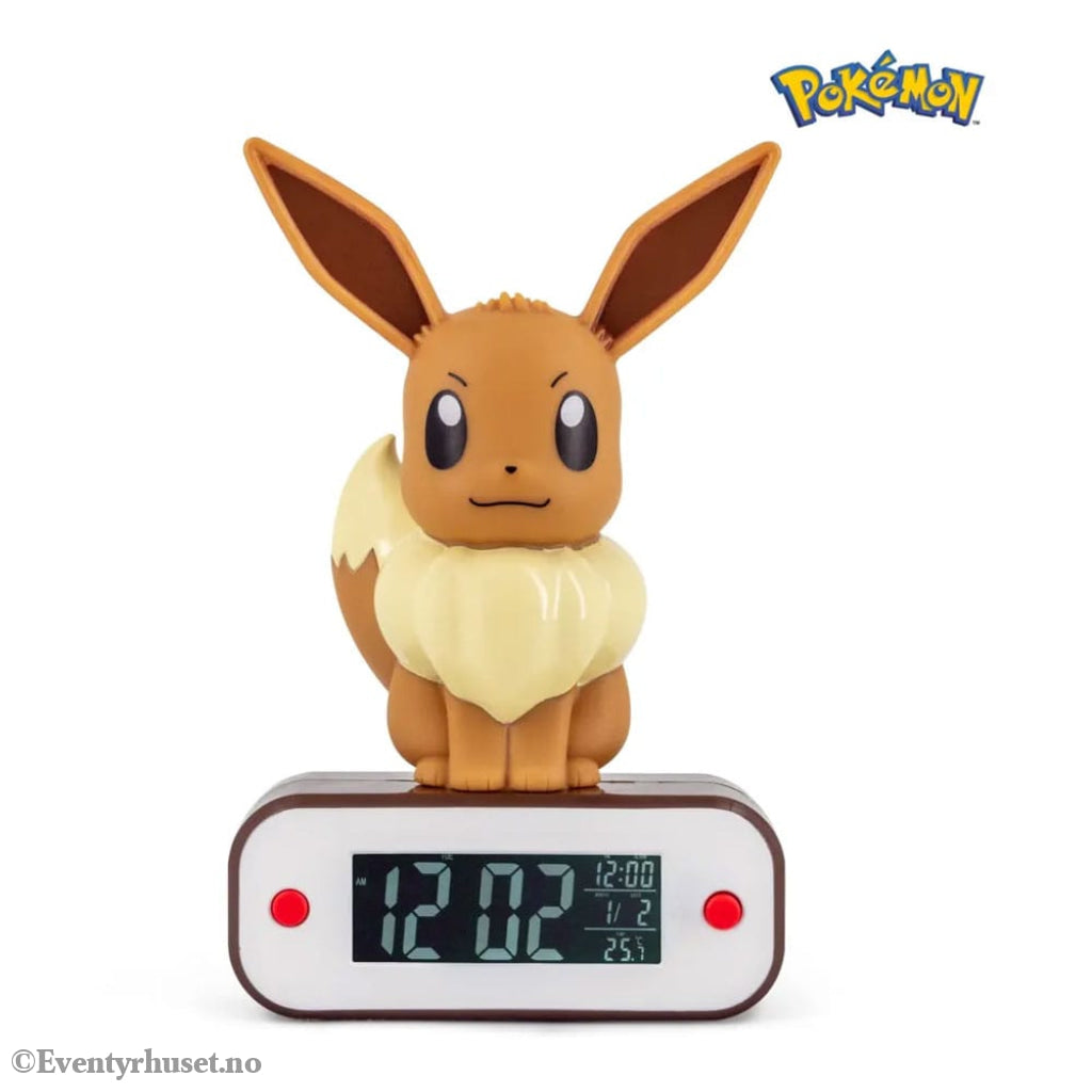 Pokémon Alarm Clock with Light Evoli 18 cm Home & Gifts