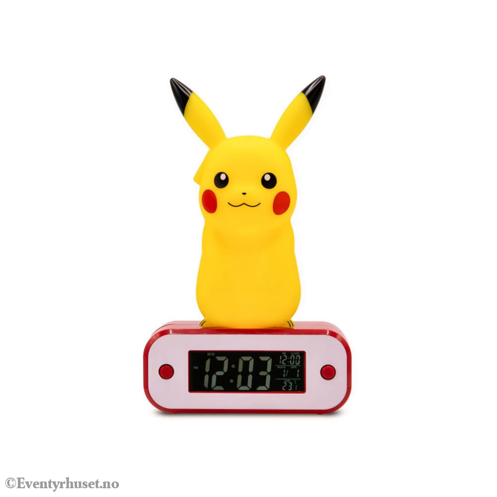 Pokémon Alarm Clock with Light Pikachu 18 cm Home & Gifts