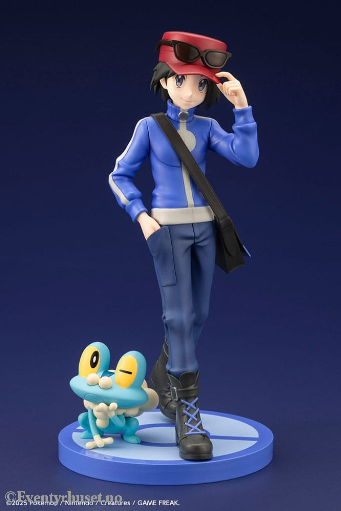 Pokémon ARTFXJ Statue 1/8 Calem & Froakie 20 cm Manga & Anime