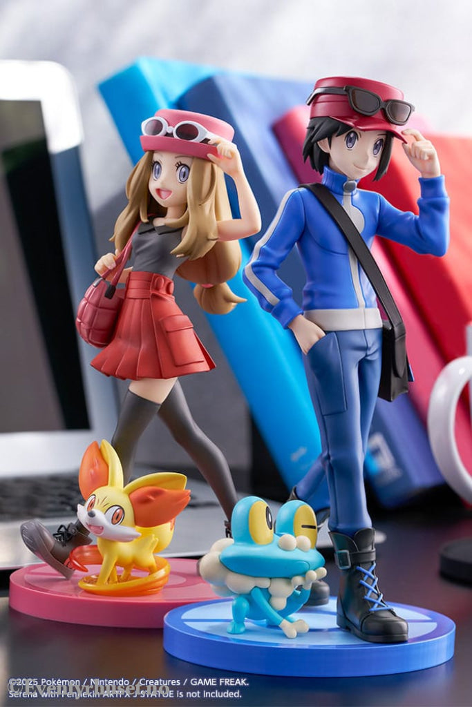 Pokémon ARTFXJ Statue 1/8 Calem & Froakie 20 cm Manga & Anime