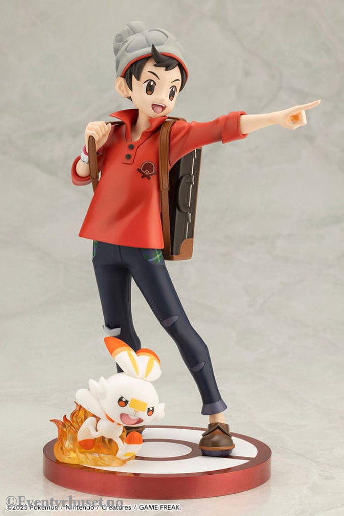 Pokémon ARTFXJ Statue 1/8 Victor & Scorbunny 21 cm Manga & Anime