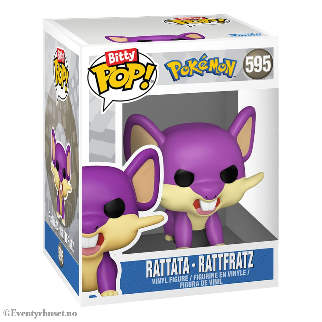 Pokémon Bitty POP! Vinyl Figure 4-Pack Series 2 2 cm Collectibles