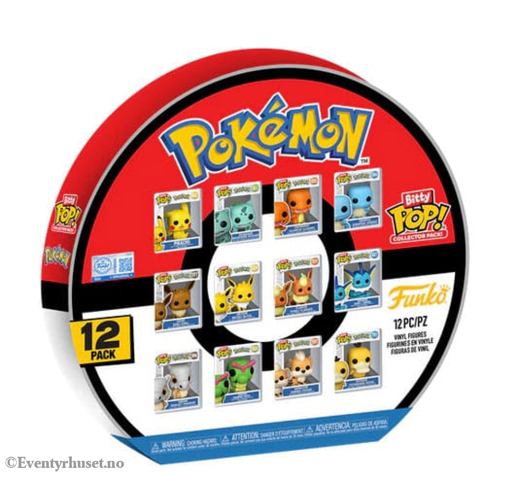 Pokémon Bitty POP! Vinyl Figure Multipack 2,5 cm Display (12) Collectibles