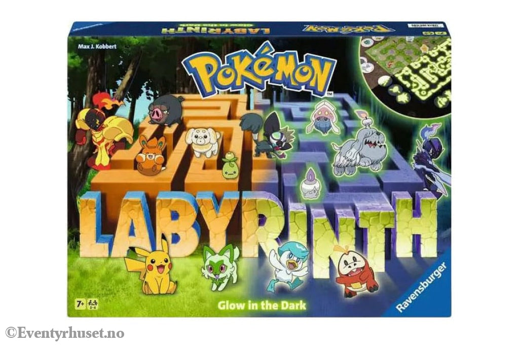 Pokémon Board Game Labyrinth Glow in the Dark Games
