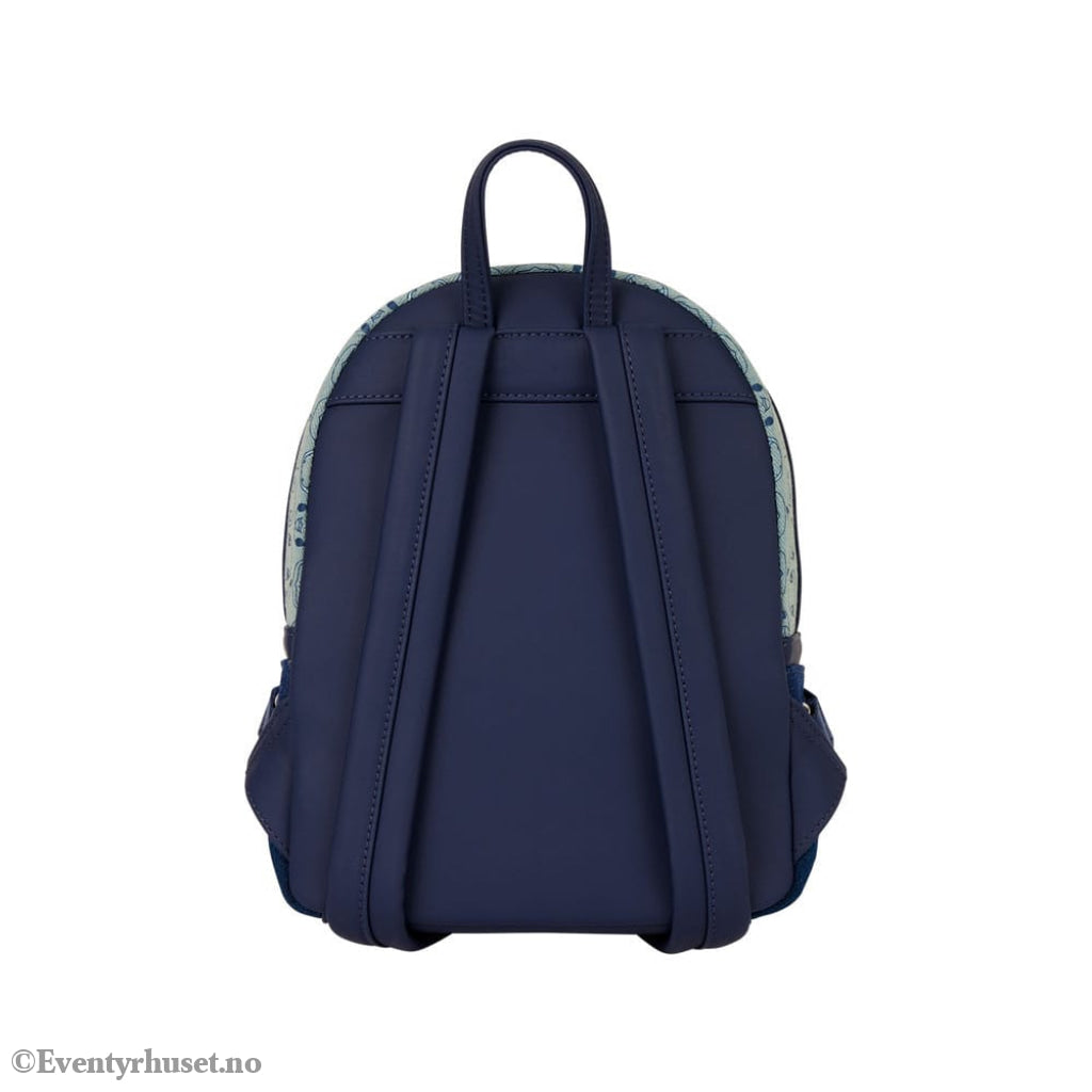 Pokémon by Loungefly Mini Backpack Faux Denim Fashion & Accessories