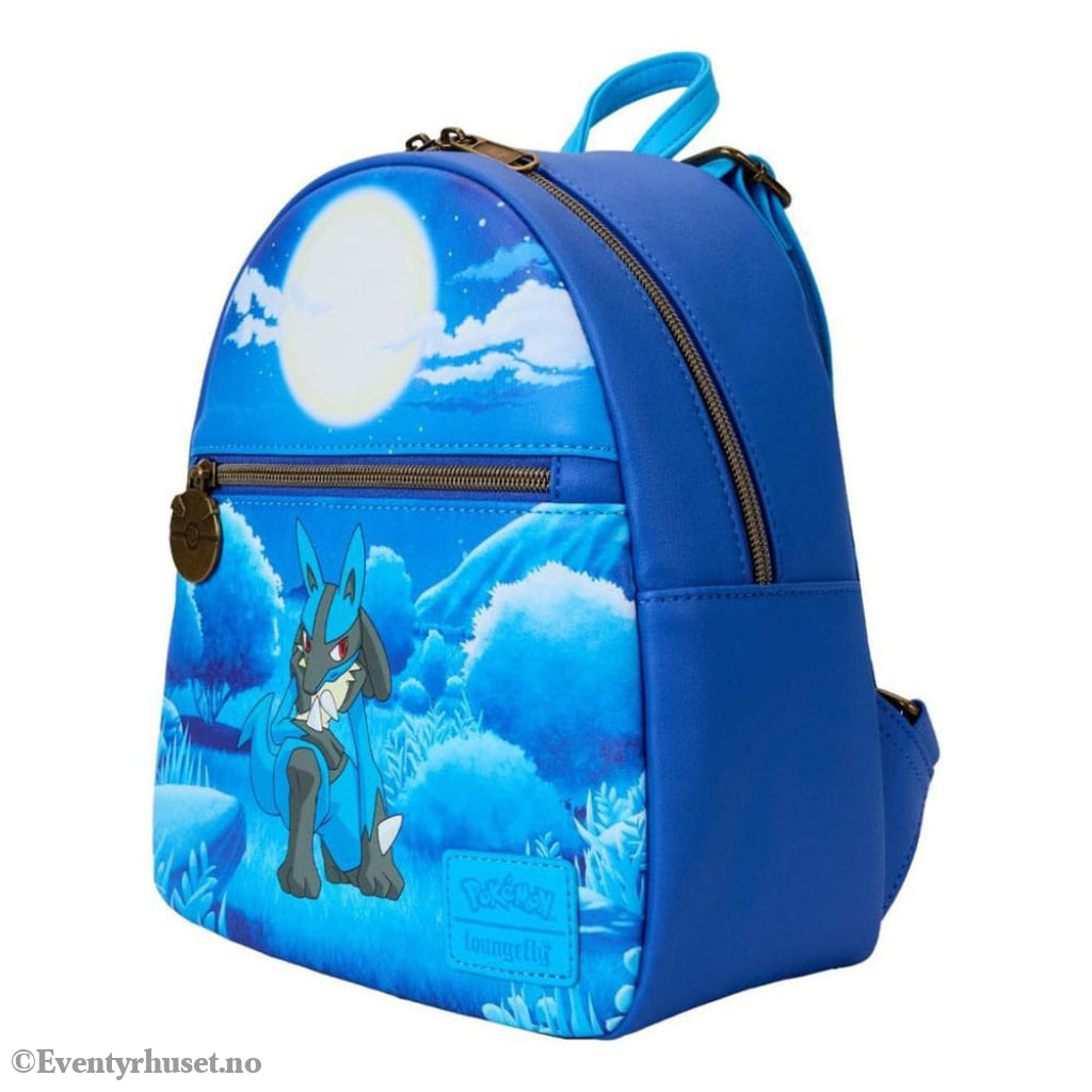 Pokémon by Loungefly Mini Backpack Lucario Collection Fashion & Accessories