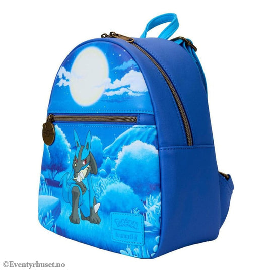 Pokémon by Loungefly Mini Backpack Lucario Collection Fashion & Accessories