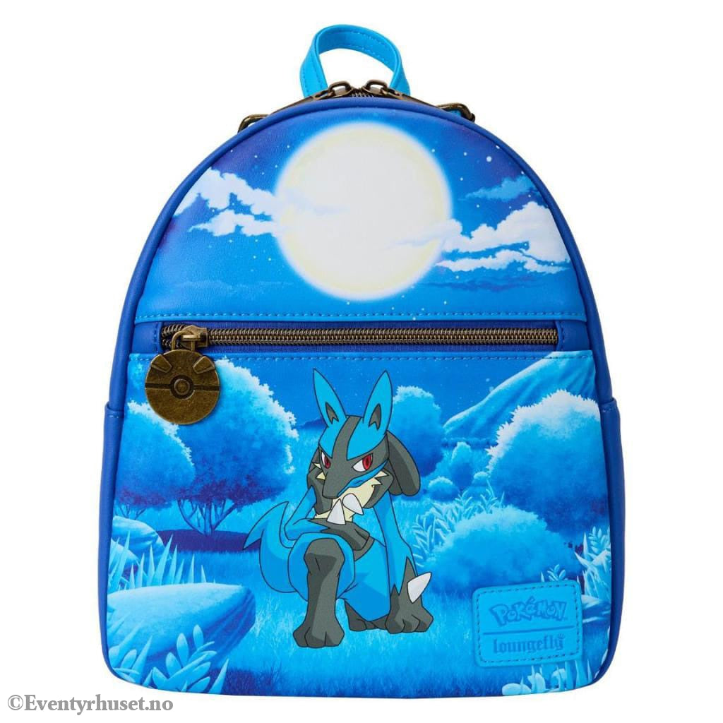 Pokémon by Loungefly Mini Backpack Lucario Collection Fashion & Accessories