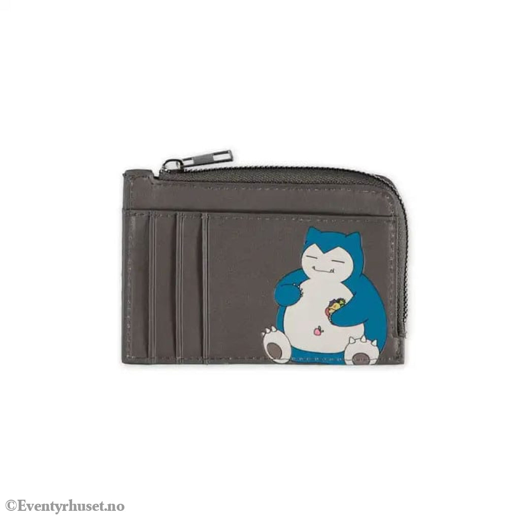 Pokémon Card Wallet Snorlax Gray Fashion & Accessories