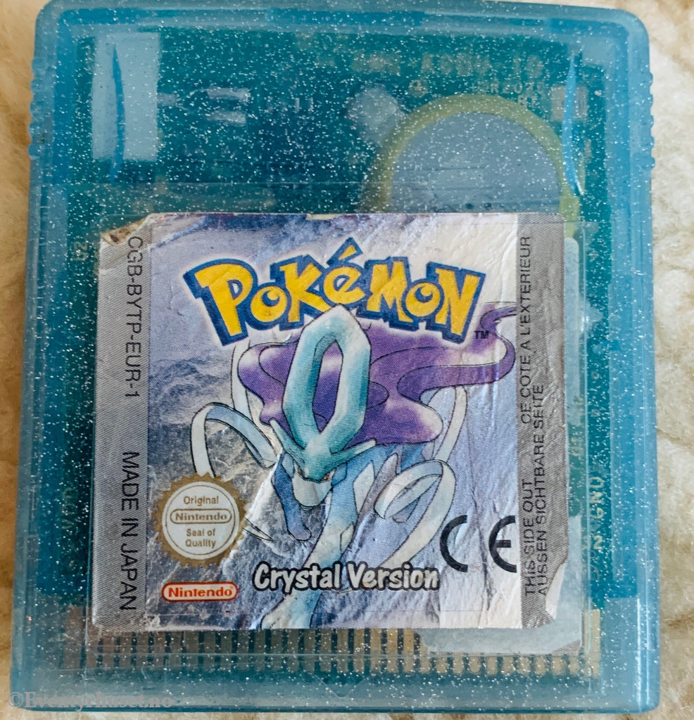 Pokémon Crystal Version (PAL/EUR). Game Boy Color. Nintendo Gameboy Color