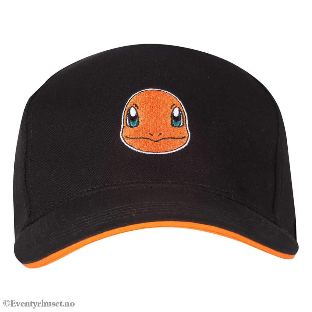 Pokémon Curved Bill Cap Charmander Badge Fashion & Accessories