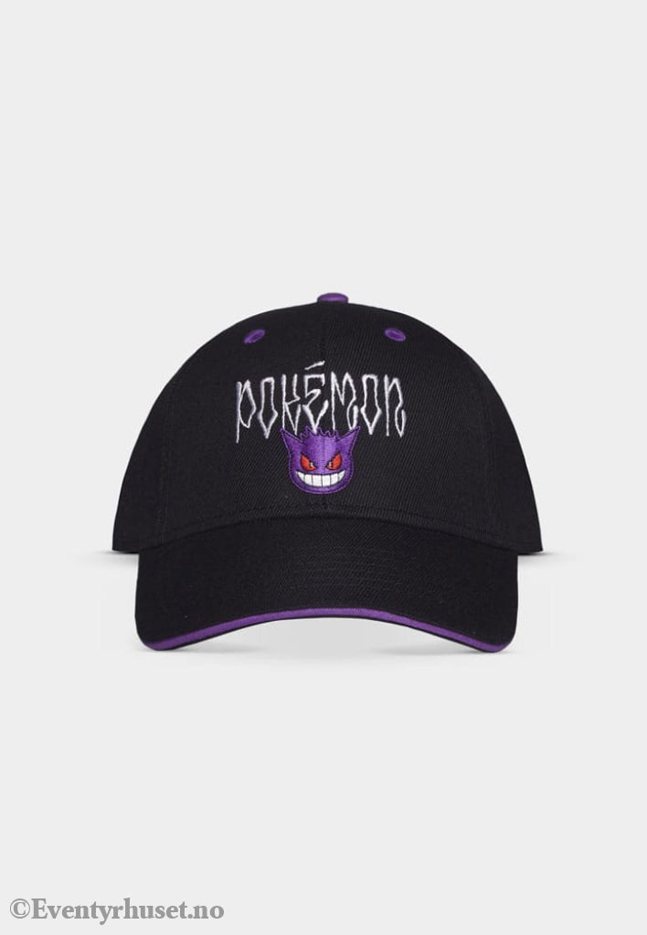 Pokémon Curved Bill Cap Gengar Fashion & Accessories