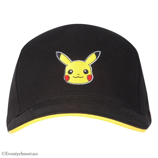 Pokémon Curved Bill Cap Pikachu Badge Fashion & Accessories