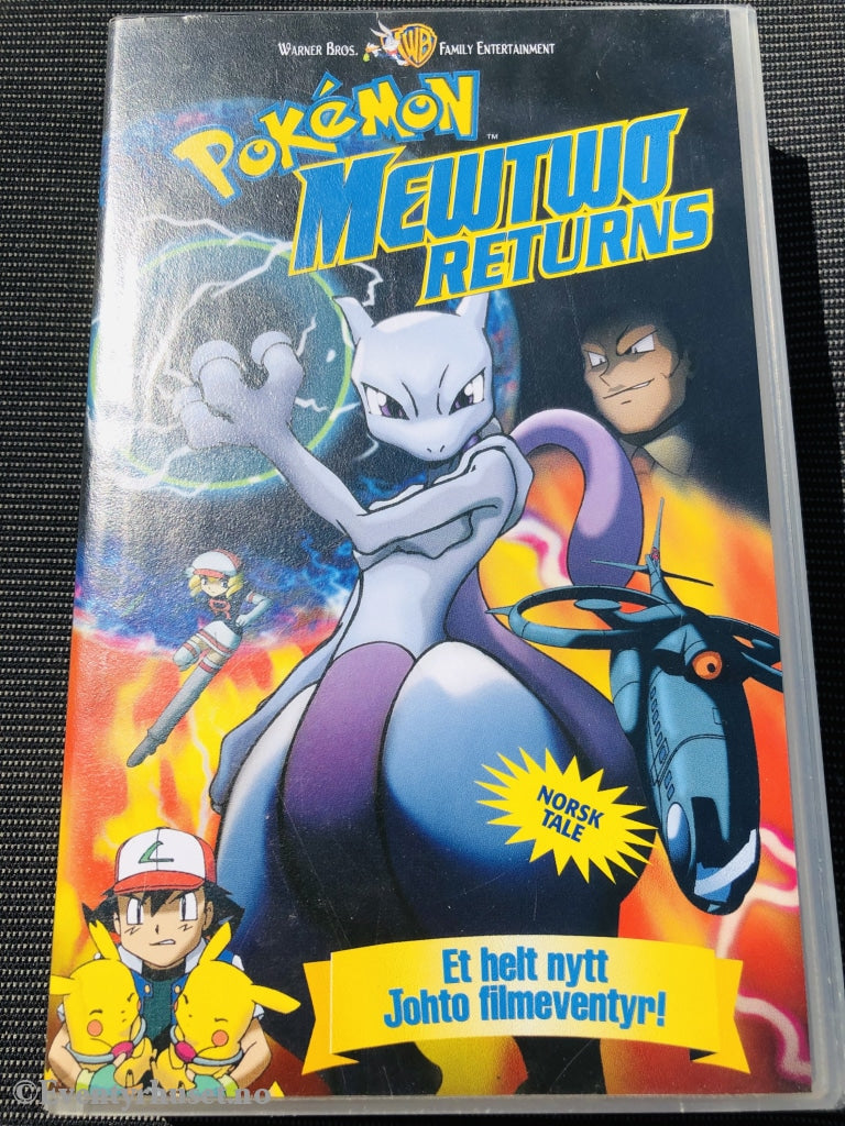 Pokémon. Mewto Returns. 1997. Vhs. Vhs