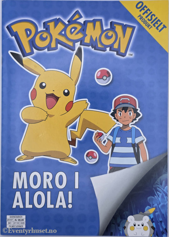 Pokémon Moro i Alola! Aktivitetshefte.