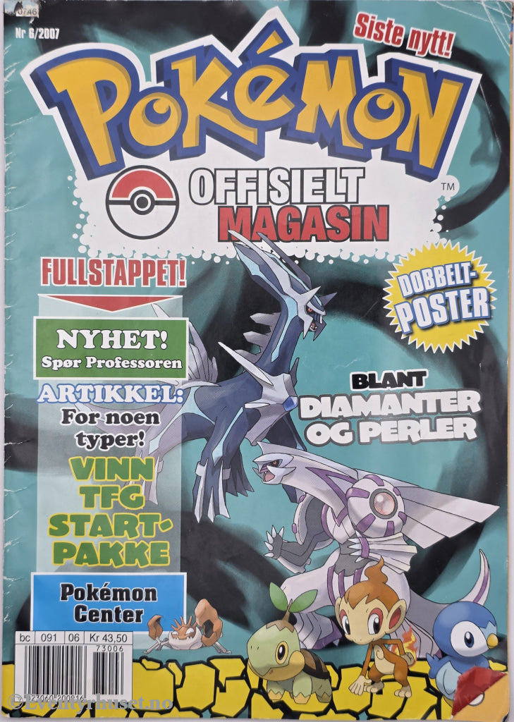 Pokémon Offisielt Magasin Nr. 6/2007 . Aktivitetshefte.