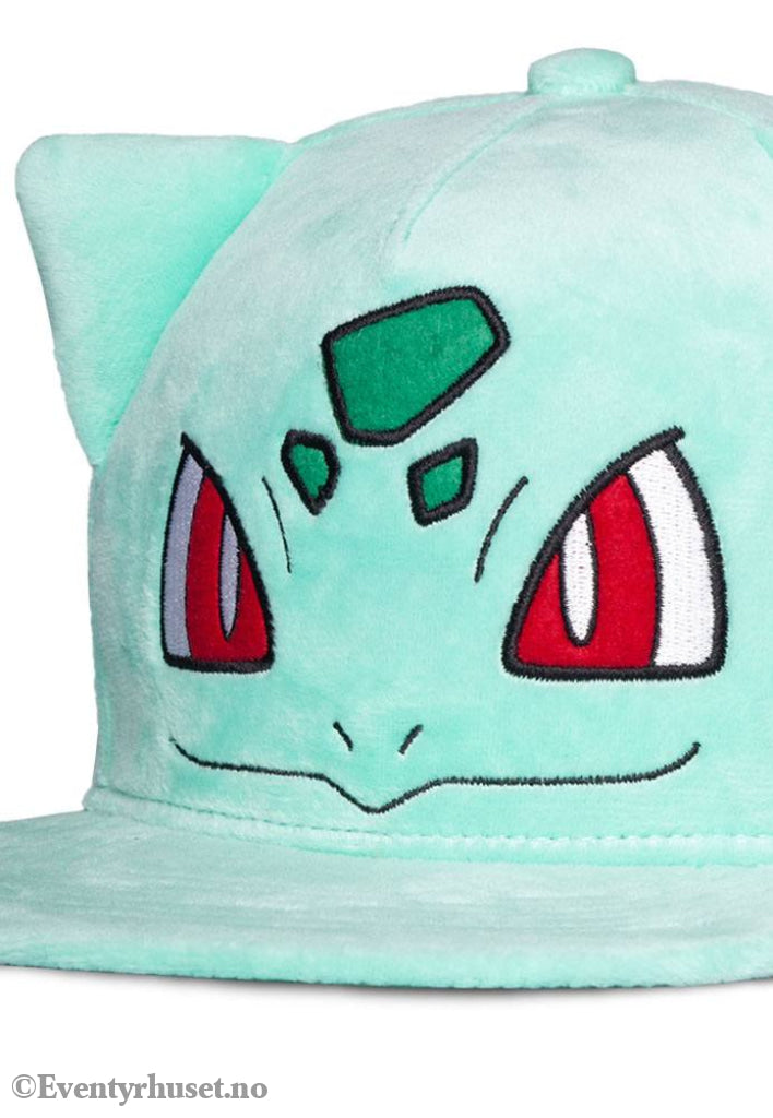 Pokémon Plush Snapback Cap Bulbasaur Fashion & Accessories