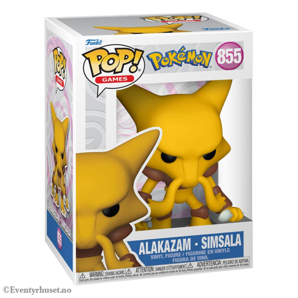 Pokémon POP! Games Vinyl Figure Alakazam (EMEA) 9 cm Manga & Anime