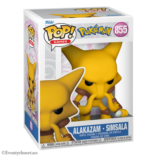 Pokémon POP! Games Vinyl Figure Alakazam (EMEA) 9 cm Manga & Anime